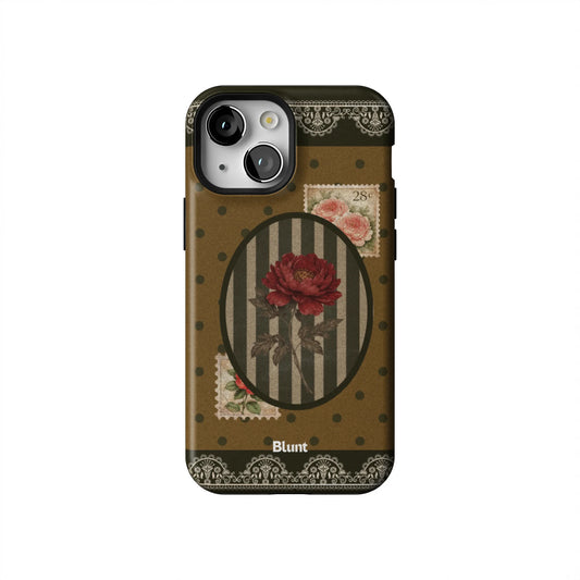 DOTTED-FLORA-iphone-case-iPhone 13 Mini-1
