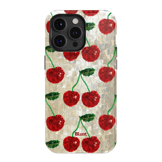 Cherry Luxe iPhone Case