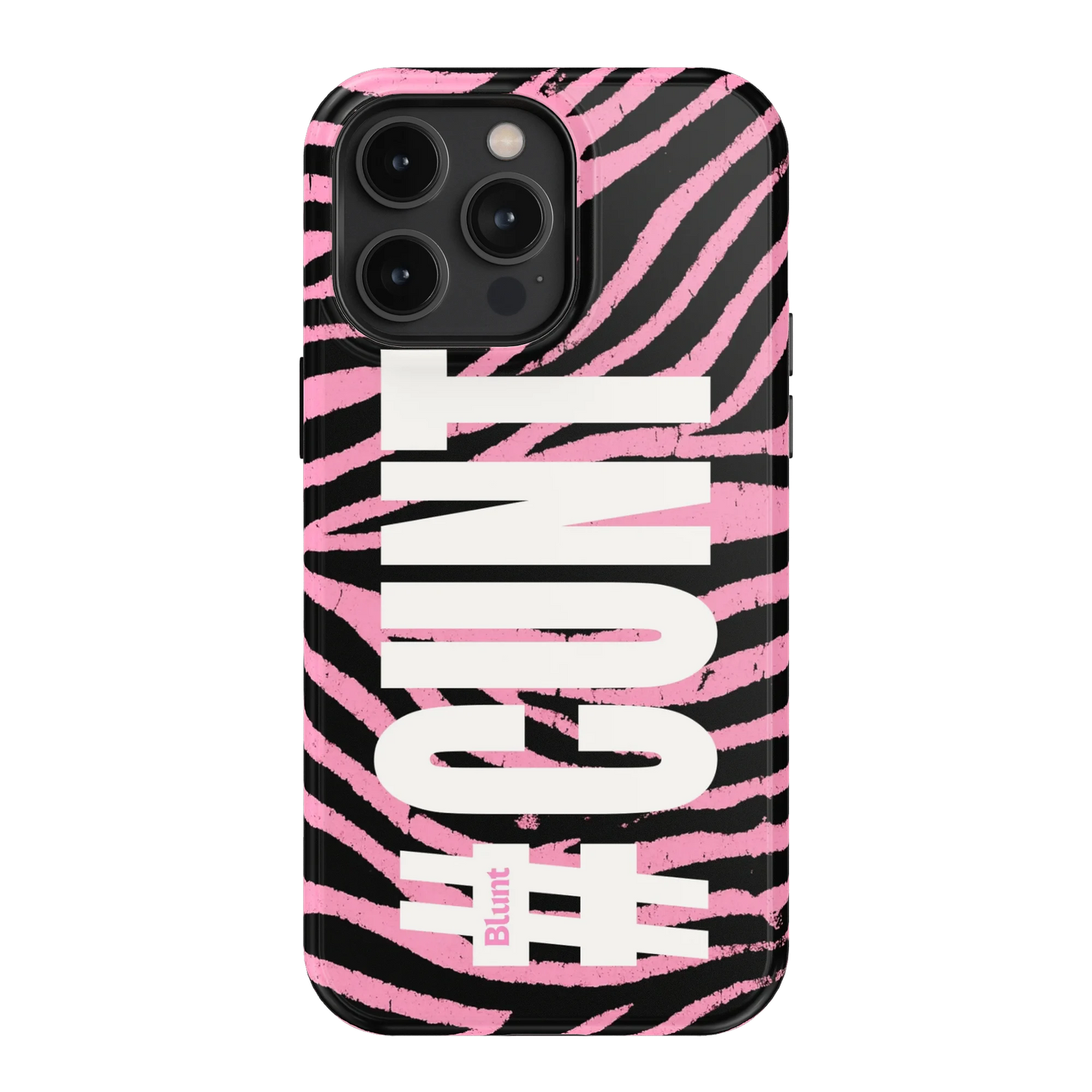 CXNT Pink Zebra iPhone Case