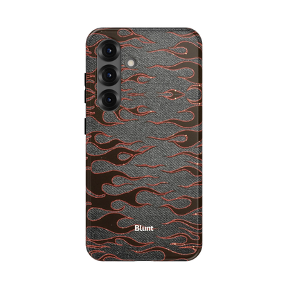 Steel Flame Samsung Case