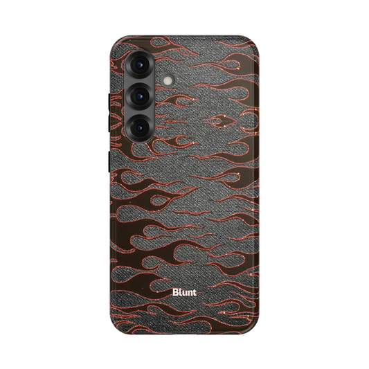 Steel Flame Samsung Case