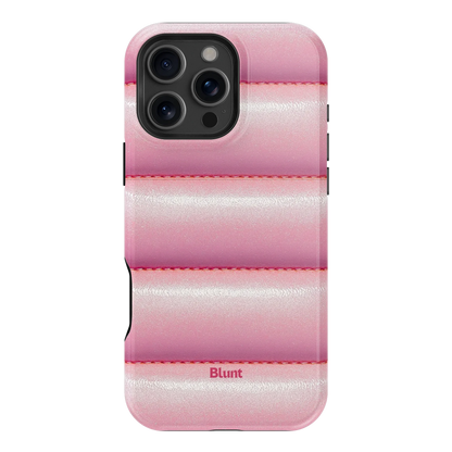 Pink Puffer iPhone Case