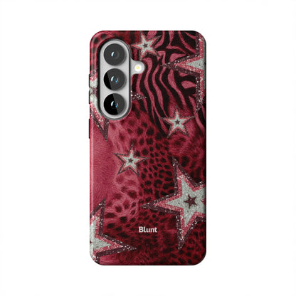 Crimson Starfall Samsung Case