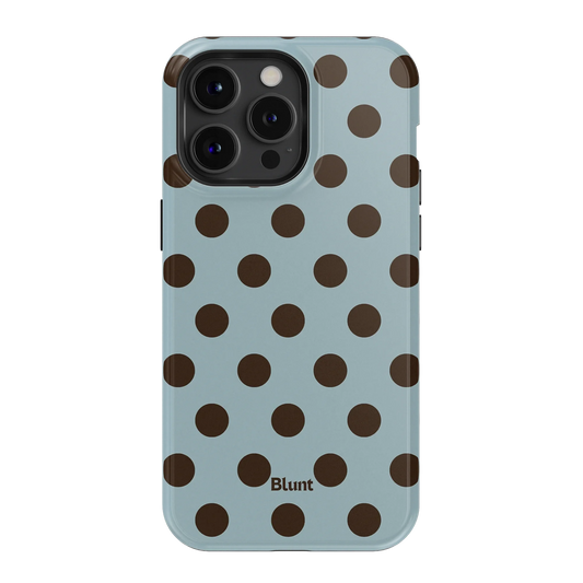 Seafoam Dot iPhone Case