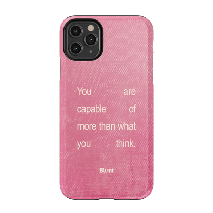 Capable Girl iPhone Case