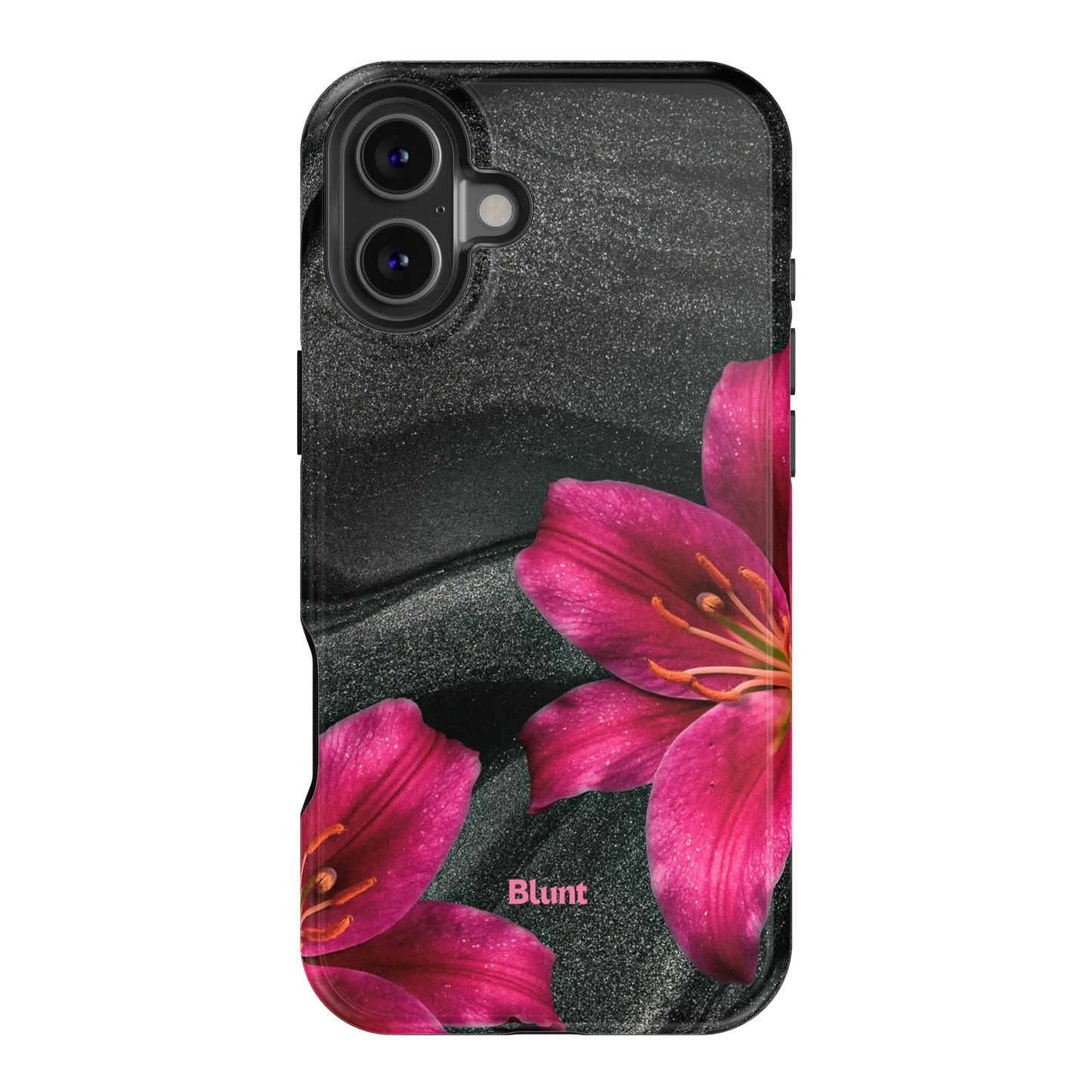 Midnight Petals iPhone Case