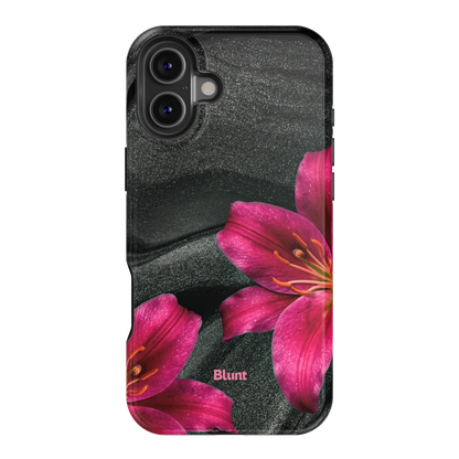 Midnight Petals iPhone Case