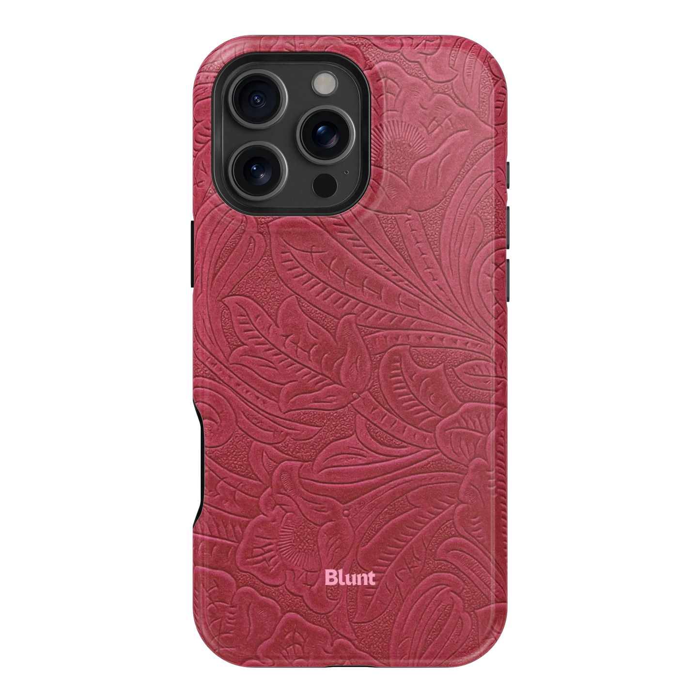 Mauve Leather iPhone Case