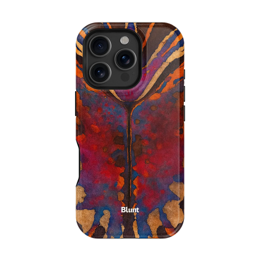 Molten Veins iPhone Case