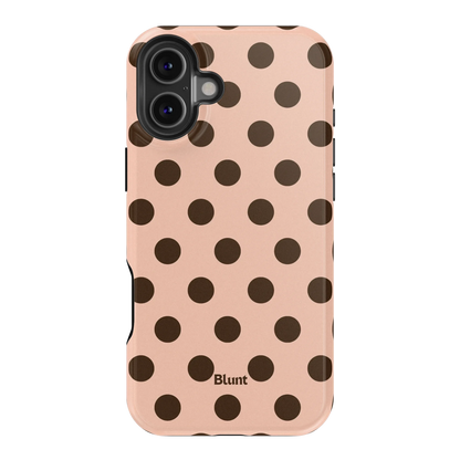 Bubble Blush Dot iPhone Case