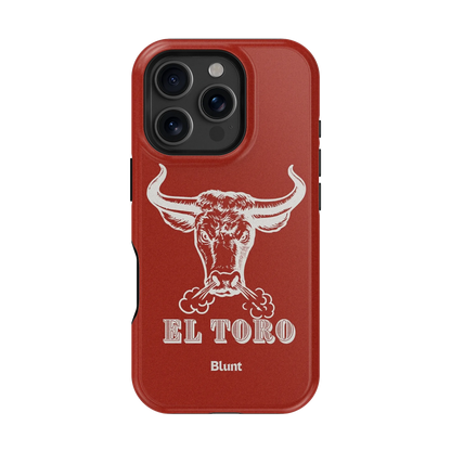 Toro Rojo iPhone Case