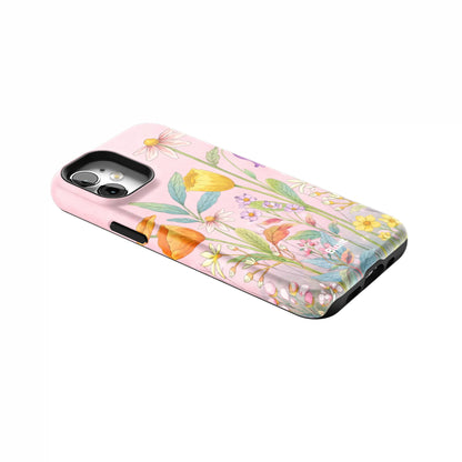 Pink-Meadow-iphone-case-iPhone 12 Mini-2