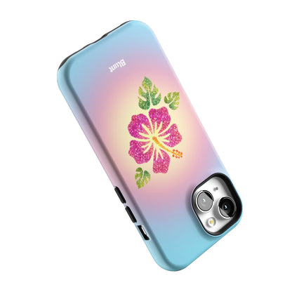 Hibiscus-Glow-iphone-case-iPhone 15-4