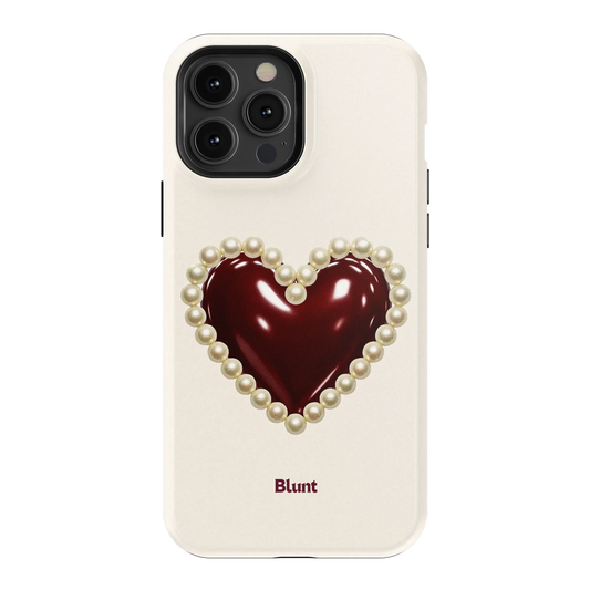 Maroon Muse iPhone Case