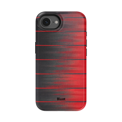 Crimson Stripe iPhone Case