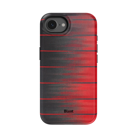 Crimson Stripe iPhone Case