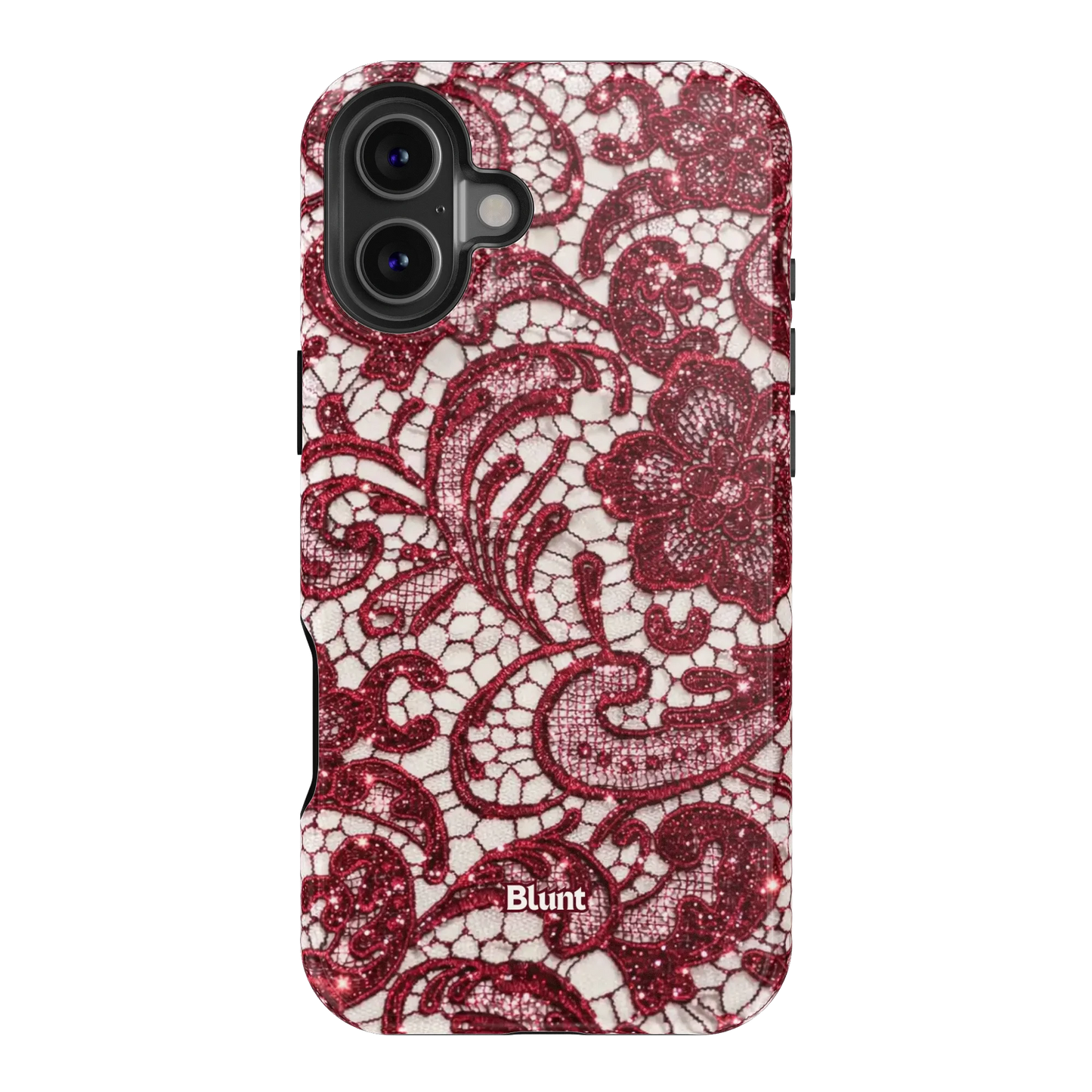 Crimson Lace iPhone Case