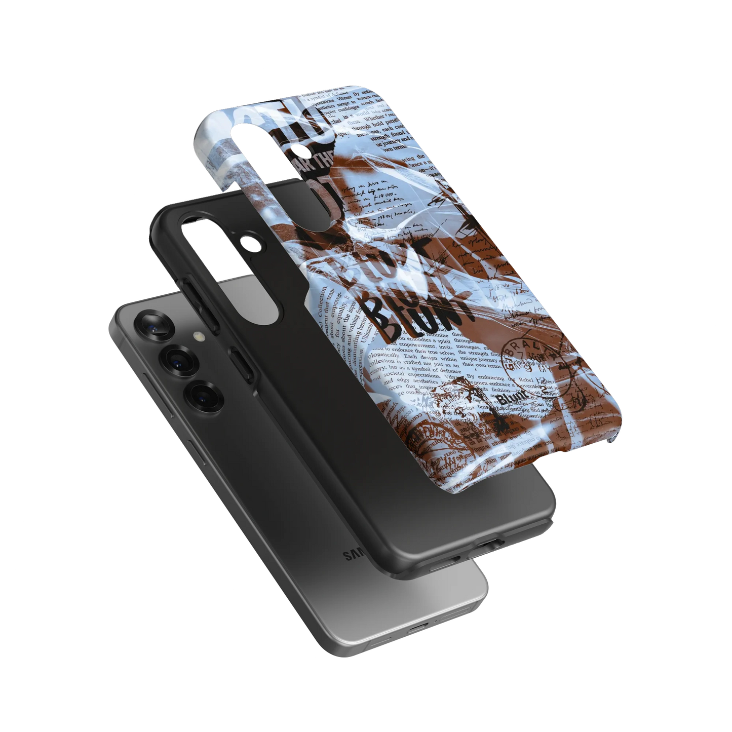 Blue Love Letter Samsung Case