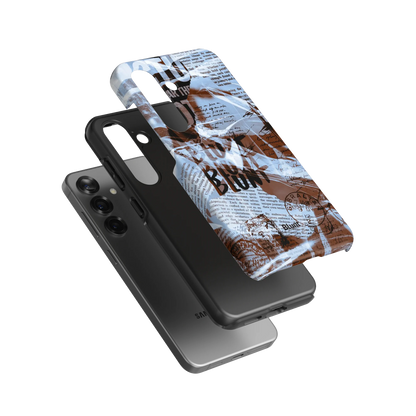 Blue Love Letter Samsung Case