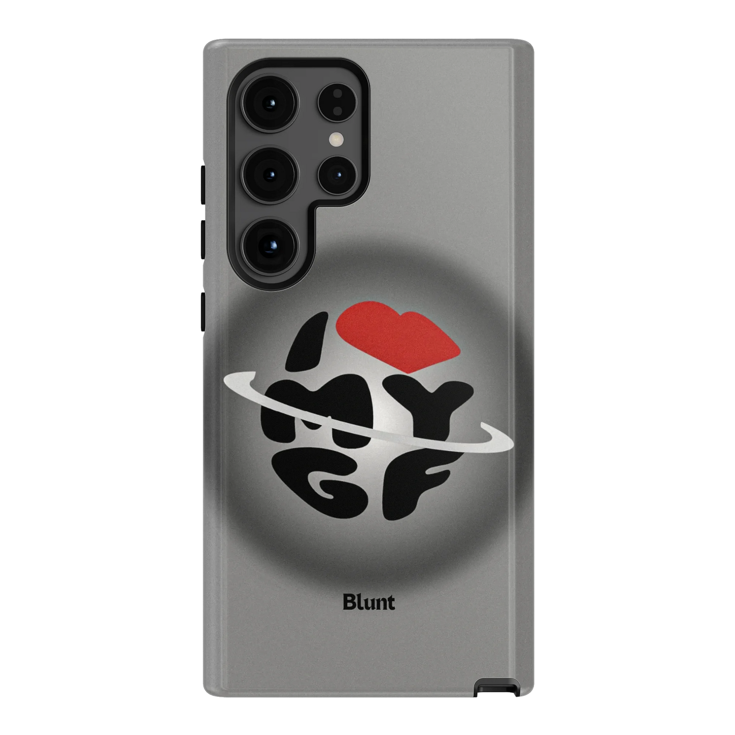 Grey Aura Girlfriend Samsung Case