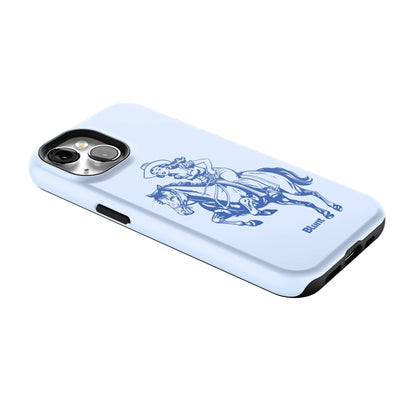 Blue-Lasso-Lady-iphone-case-iPhone 15-2