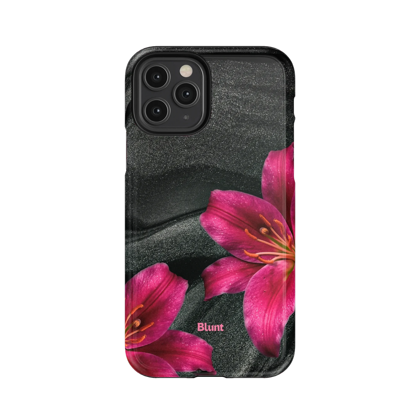 Midnight Petals iPhone Case