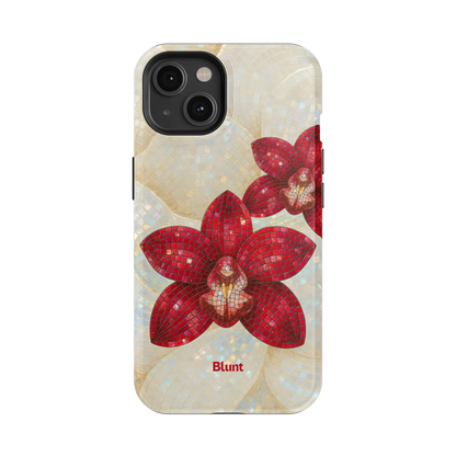 Crimson Orchid iPhone Case