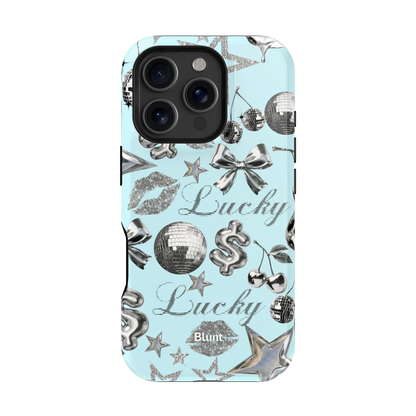 Lucky Baby Blue iPhone Case