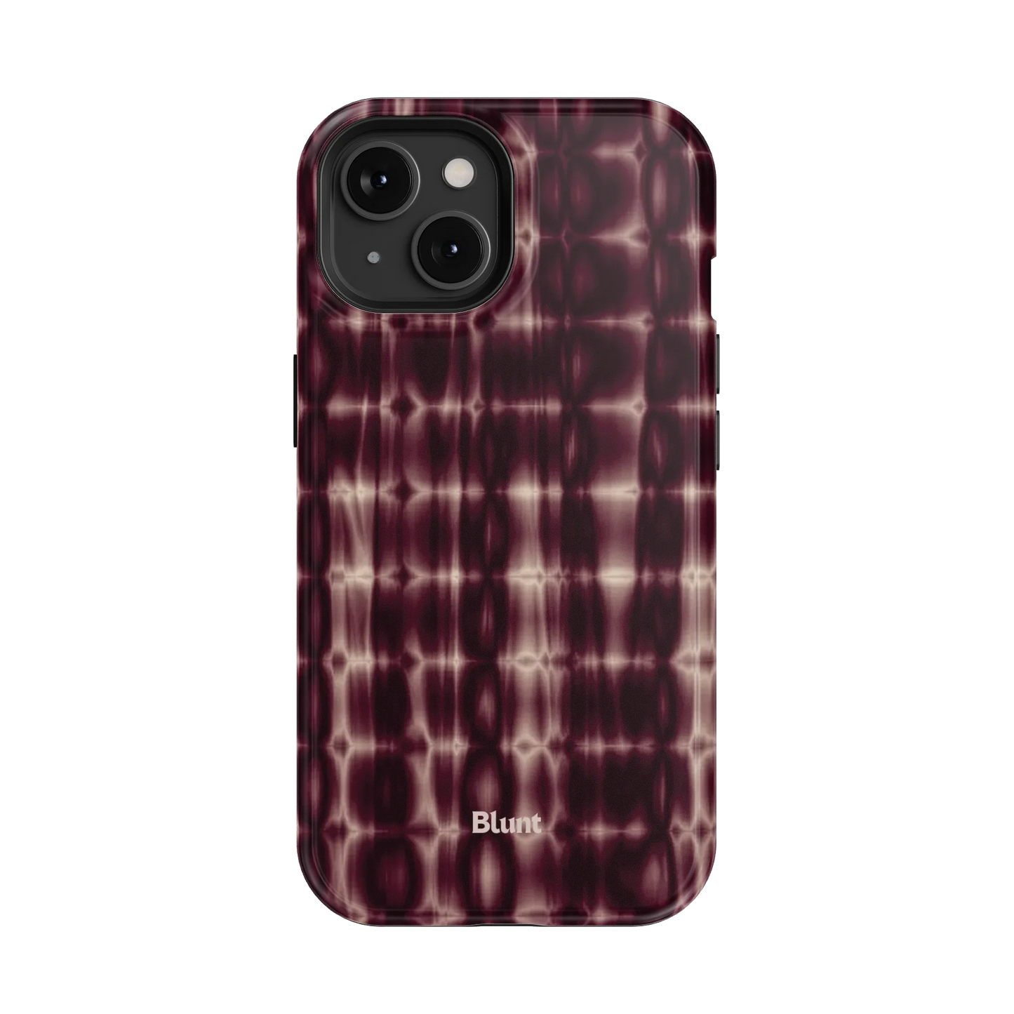 Purple Ripple iPhone Case