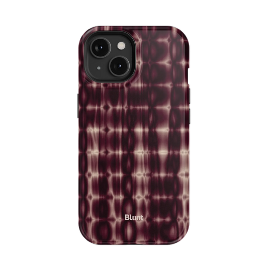 Purple Ripple iPhone Case