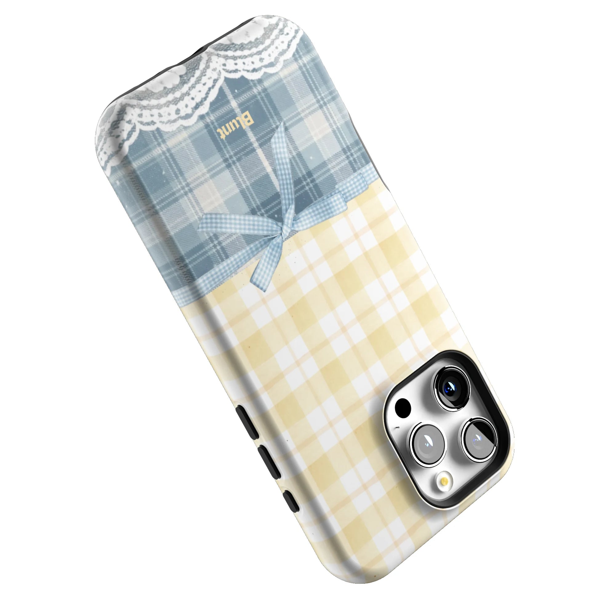 Blue-Lemonplaid-iphone-case-iPhone 16 Pro Max-4