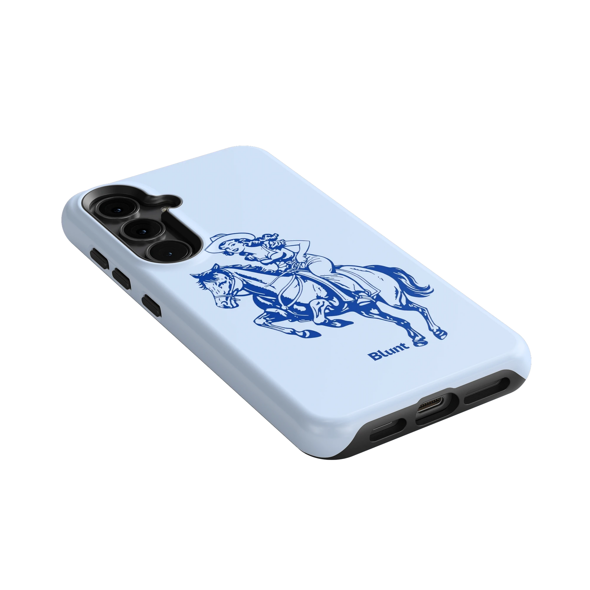 Blue-Lasso-Lady-samsung-case-S24-2