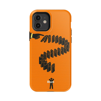Domino Run iPhone Case