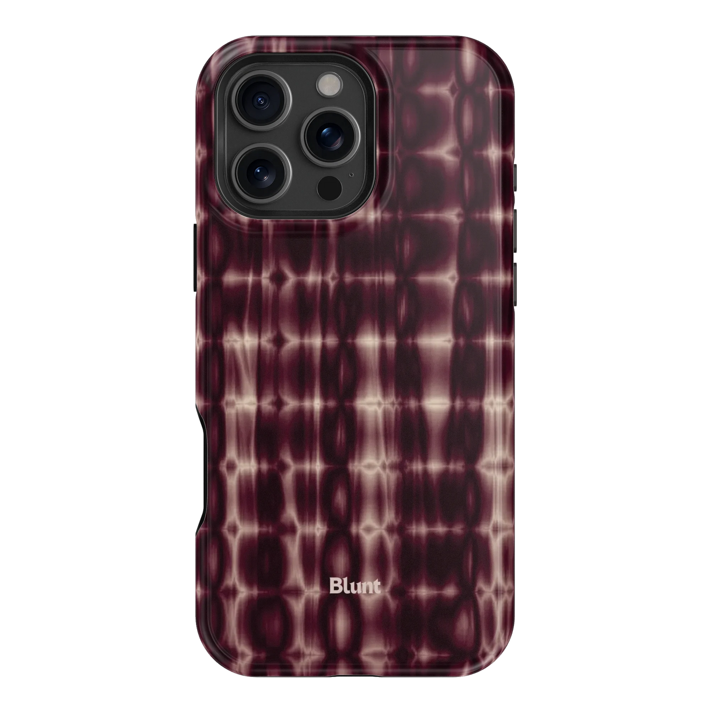 Purple Ripple iPhone Case