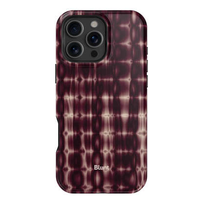 Purple Ripple iPhone Case