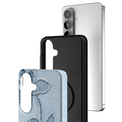 Denim-Blue-Bloom-samsung-case-Galaxy S26 Plus-3
