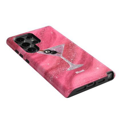 Pink-Happy-Hour-samsung-case-Galaxy S24 Ultra-2