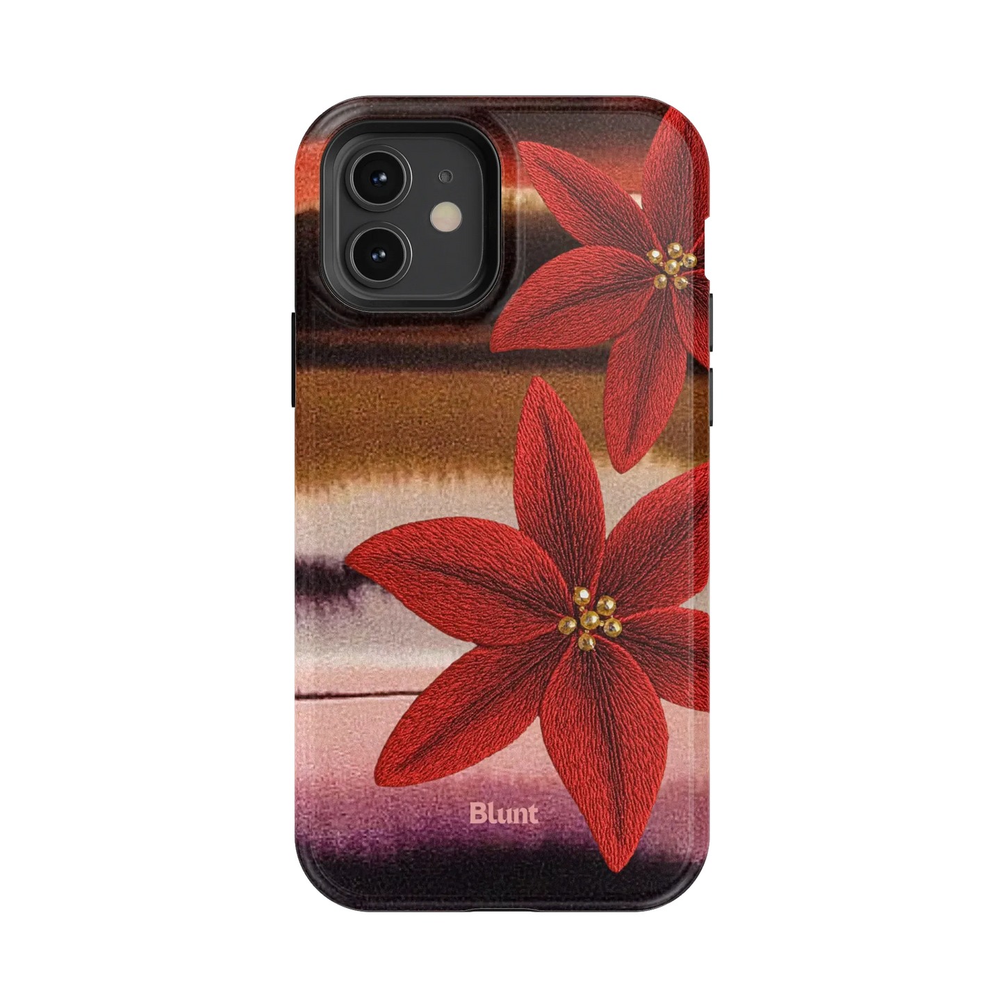 Crimson Bloom iPhone Case