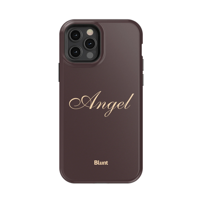 Brown Angel iPhone Case
