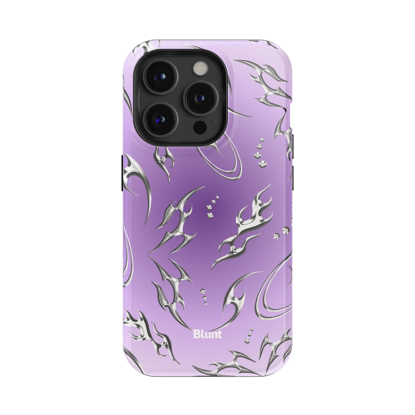 Purple Cyber iPhone Case