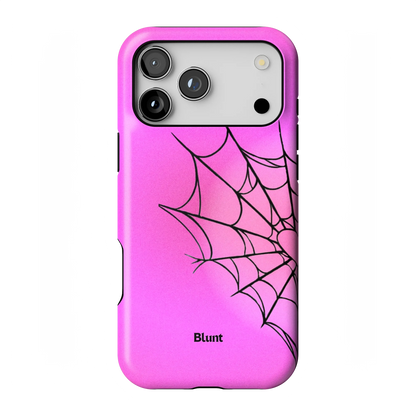 Pink Web iPhone Case