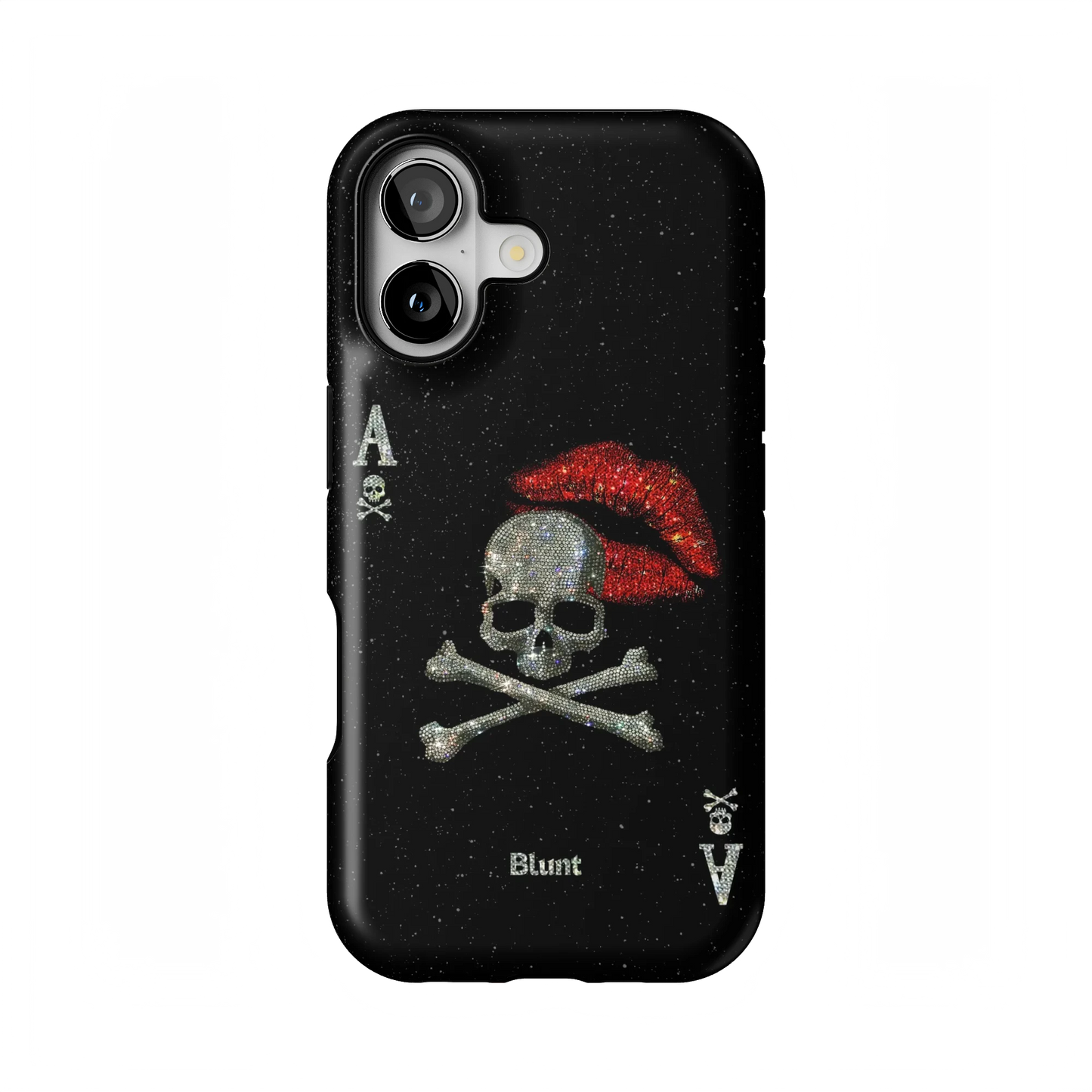Skull Kiss iPhone Case