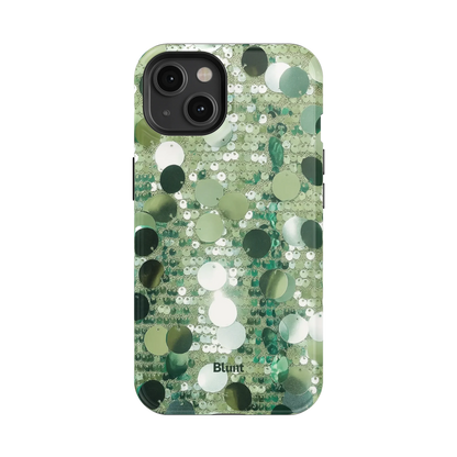 Sage Glitz iPhone Case
