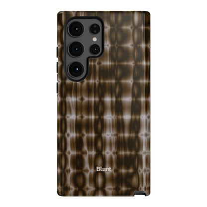 Brown Ripple Samsung Case