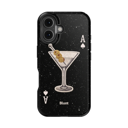 Black Dirty Martini iPhone Case