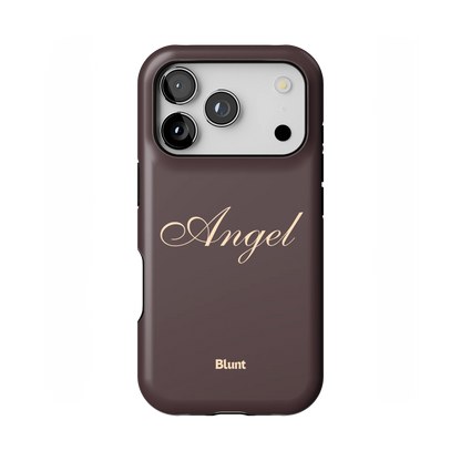 Brown Angel iPhone Case