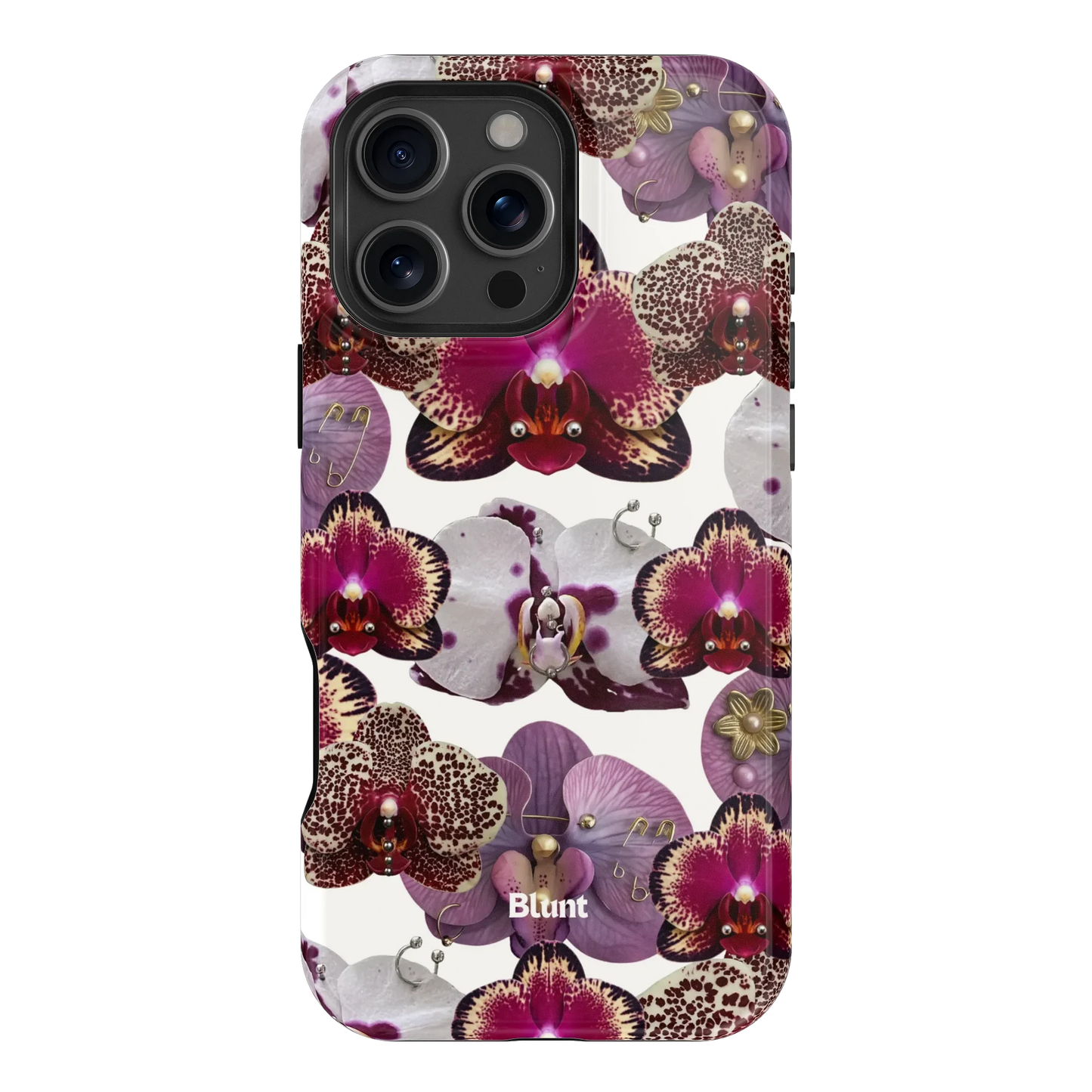 Botanical Orchid iPhone Case