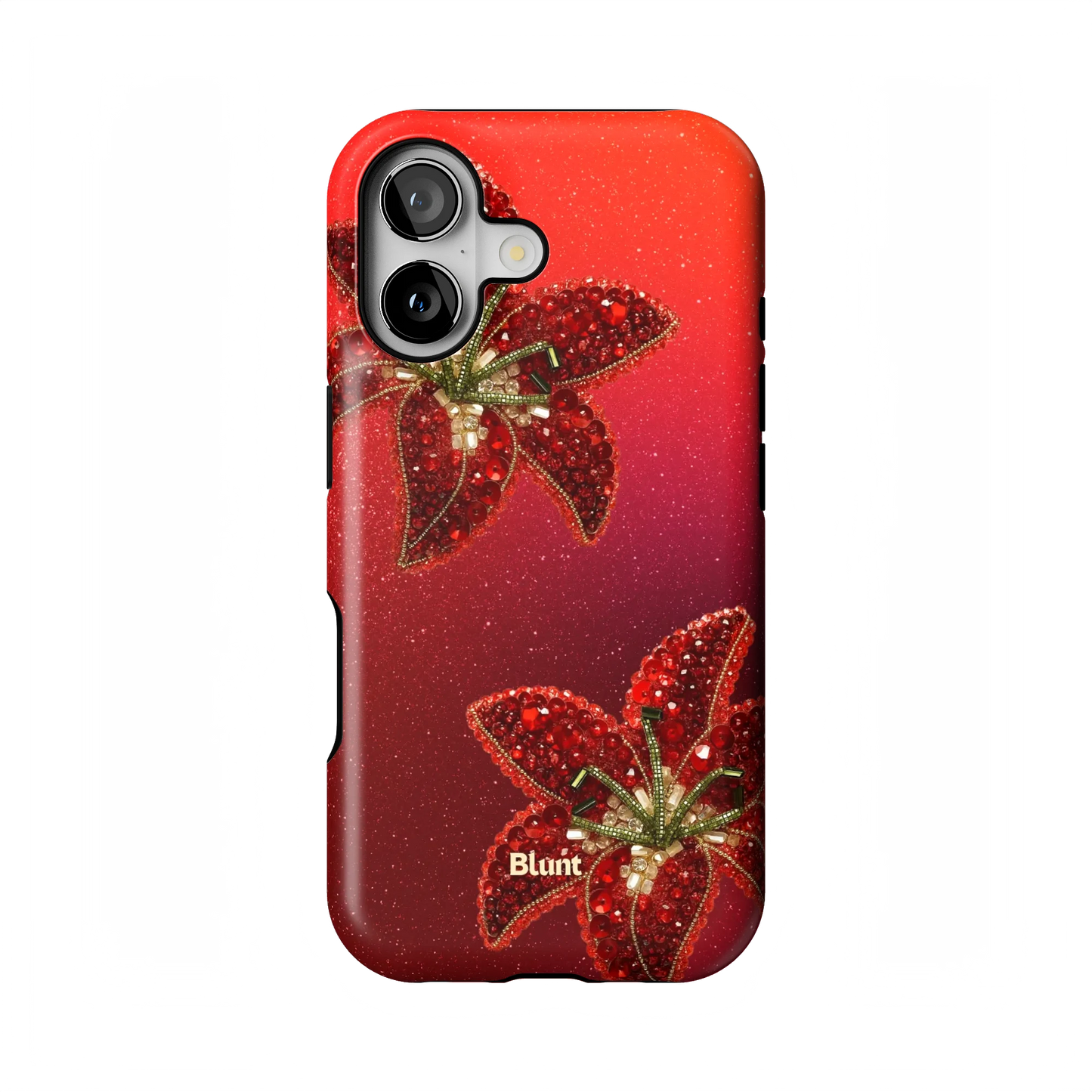 Scarlet Petals iPhone Case