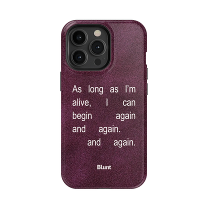 Again  Again iPhone Case