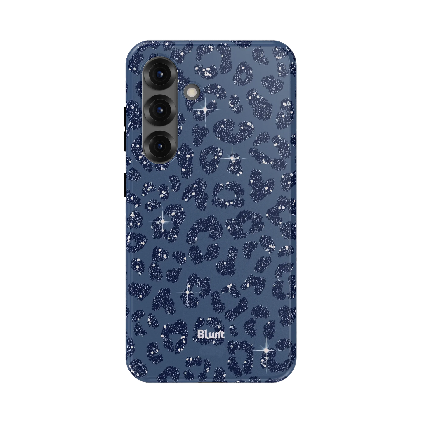 Blue Cheetah Print Samsung Case